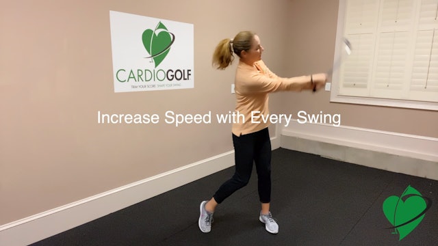 Day 30-CardioGolf™ 30 Days to a Fluid Golf Swing!