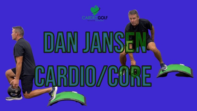  14-min Cardio/Core Workout with Dan Jansen with Tutorial