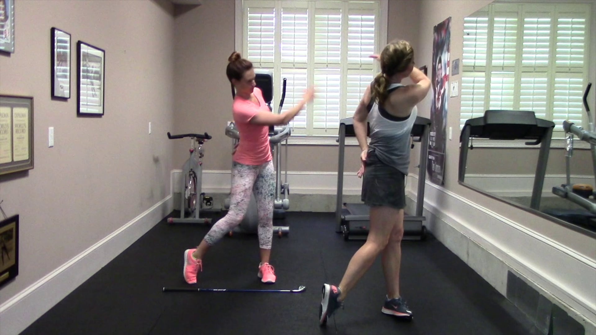 2-minute One Arm Only Swings without a Club-Back Arm