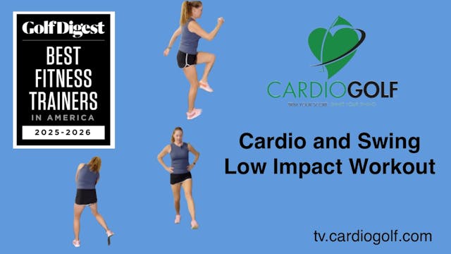 10-min Cardio and Swing-Low-Impact Wo...