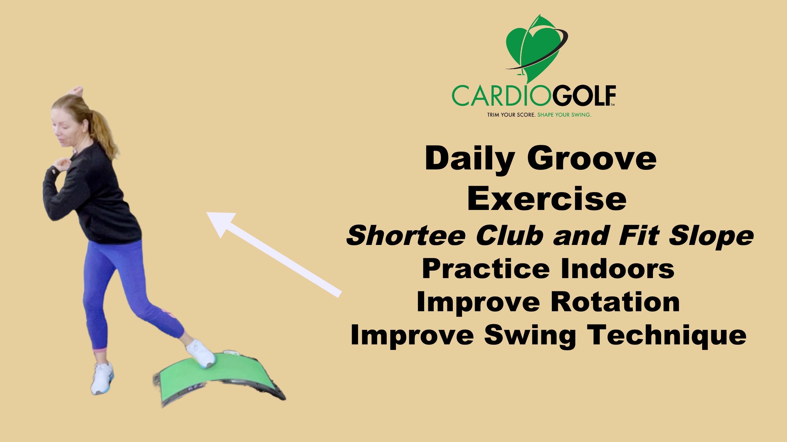 CardioGolf® Daily Golf Groove-Improve Your Rotation