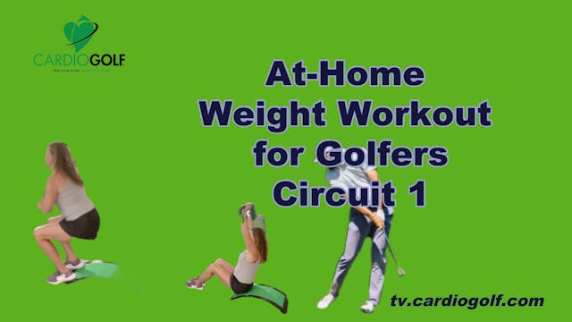 11-min At-Home Weight Circuit #1 for Golfers (065)