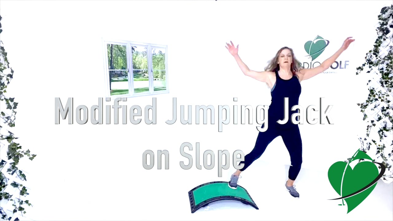 1551min Cardio Blast and Swing Workout No Music CardioGolf® Online