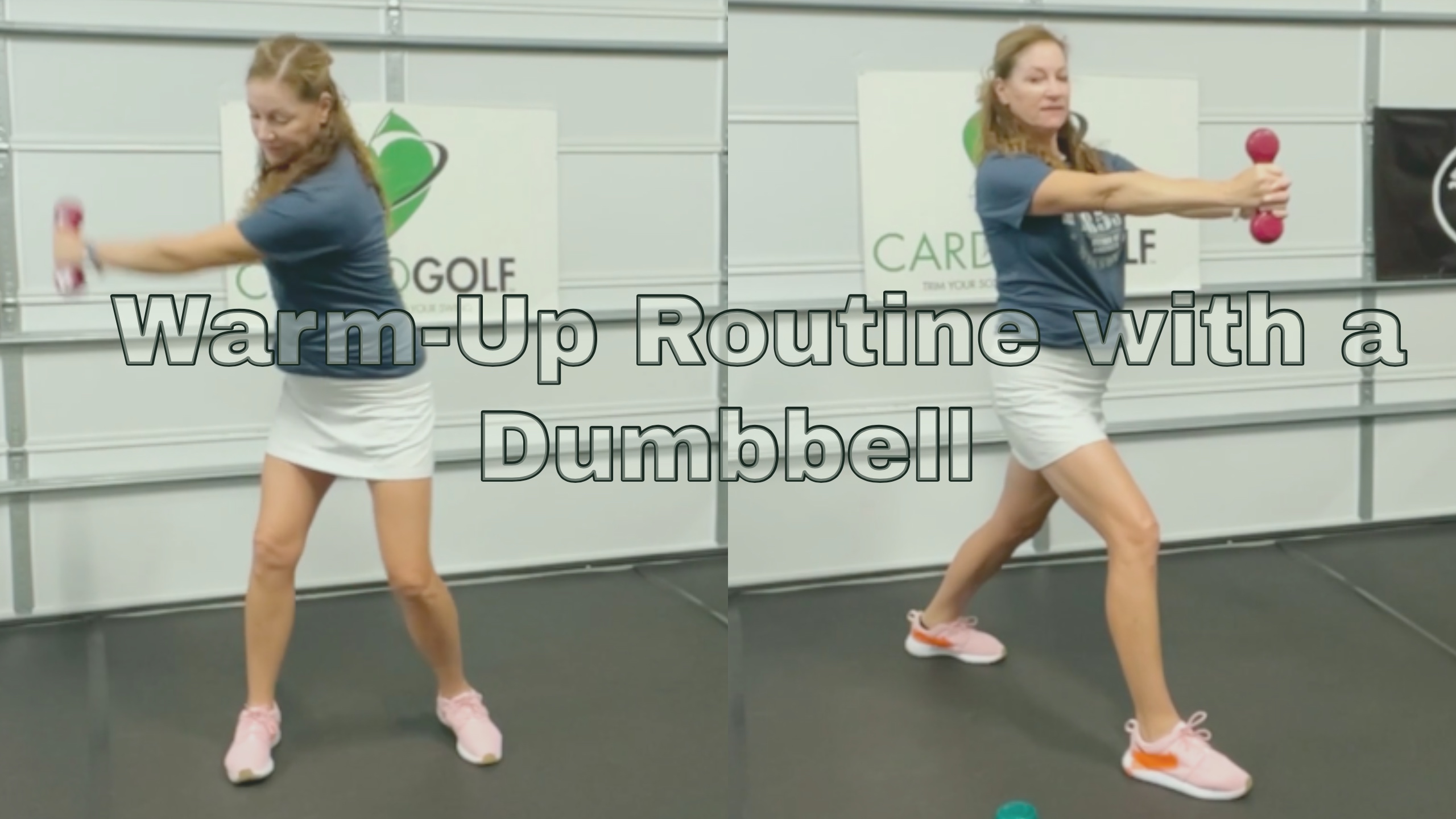8-min Pre-Round Warm-Up Routine with a Dumbbell 