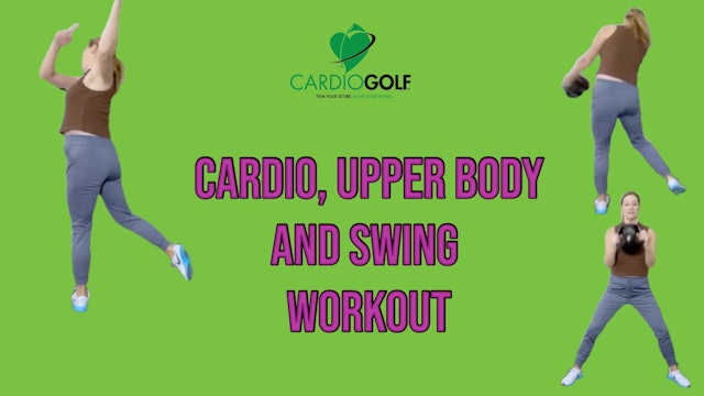 30-mim Cardio, Upper Body and Swing Workout