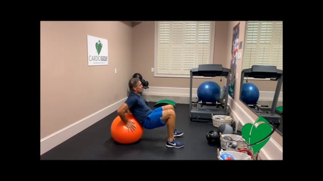 20-minute Exercise Ball Workout by Da...