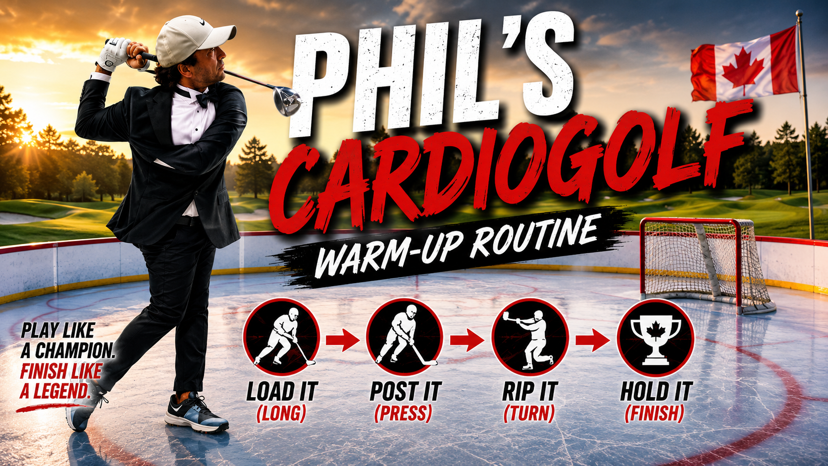 5-min CardioGolf Outdoors-Phil's Warm Up