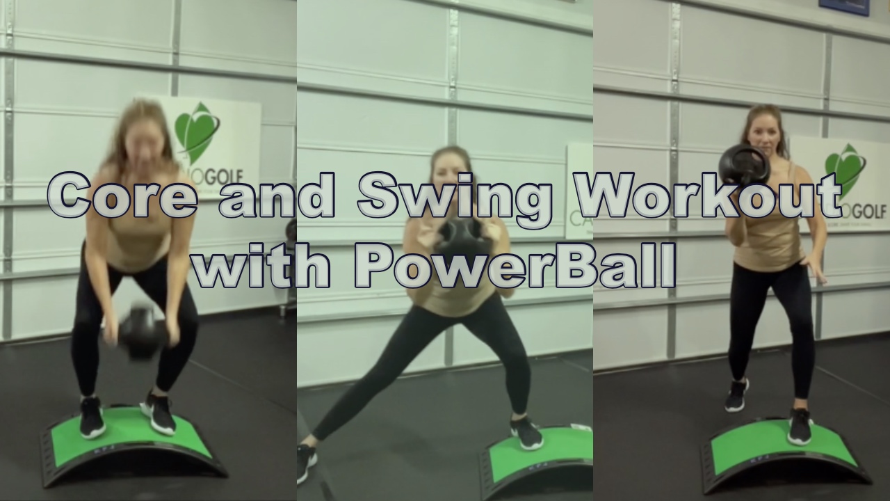 11-min Core and Swing Workout with PowerBall (042)