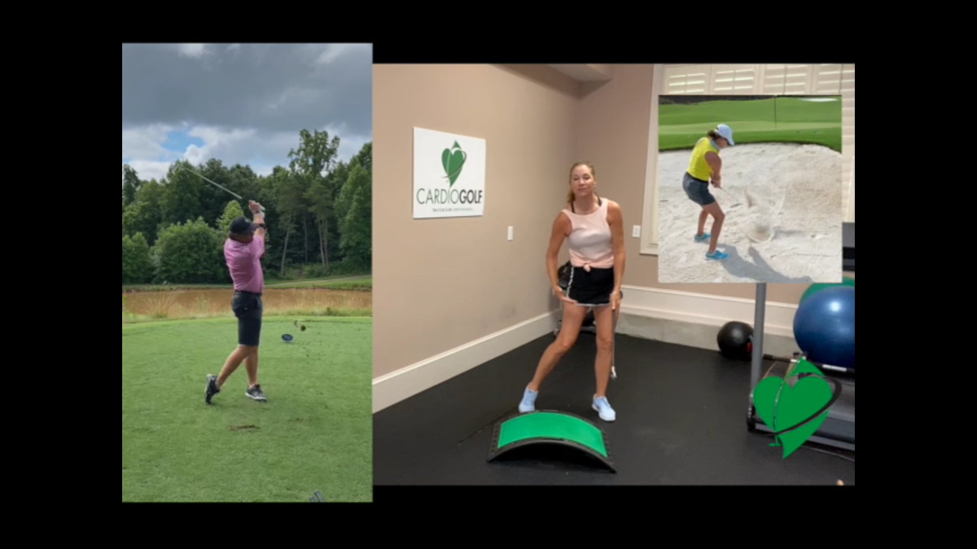 25-minute Golfer's Knee Workout NO MUSIC