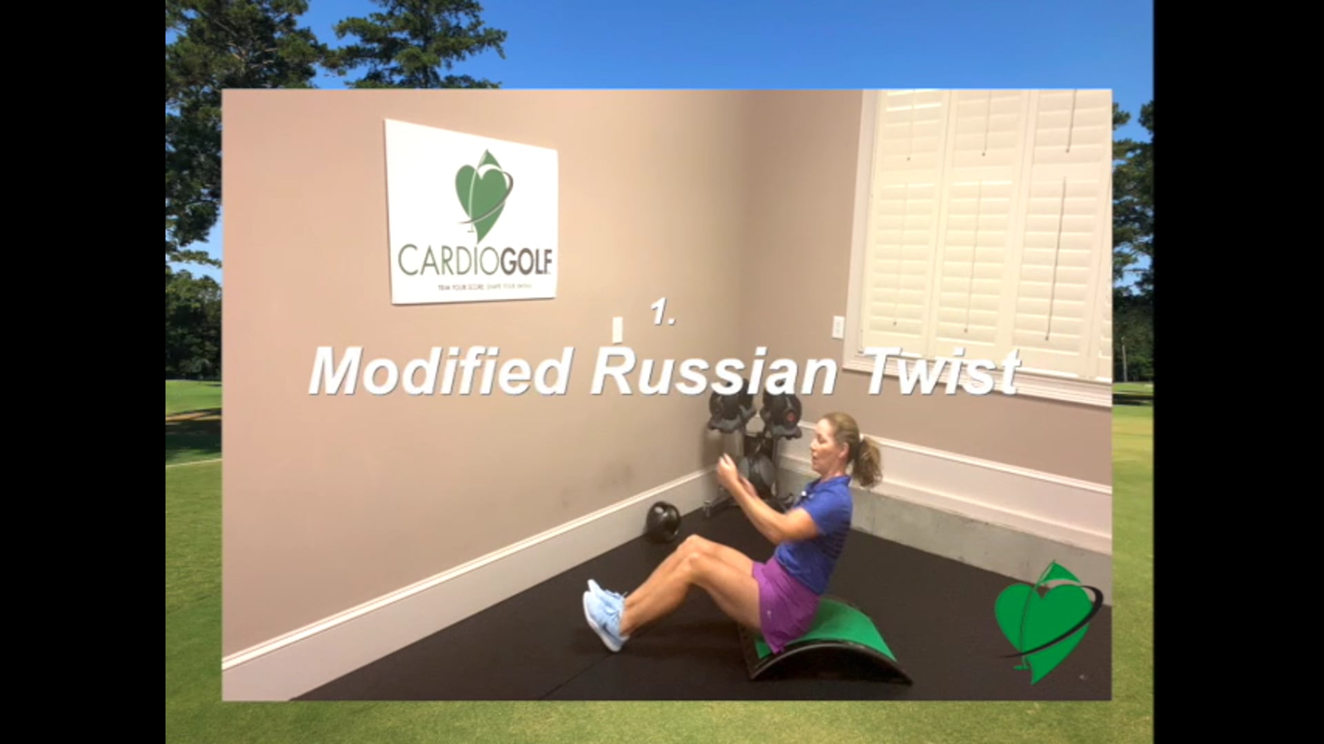12-min Explosive Power Workout for Golfers (Cardio 004)