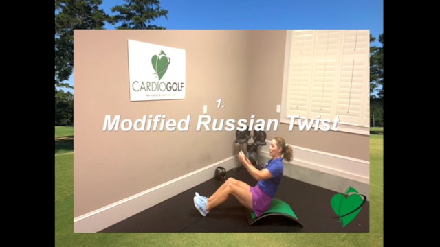 12-min Explosive Power Workout for Golfers (Cardio 004)