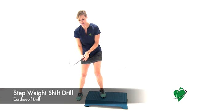 1-minute Step Weight Shift Drill