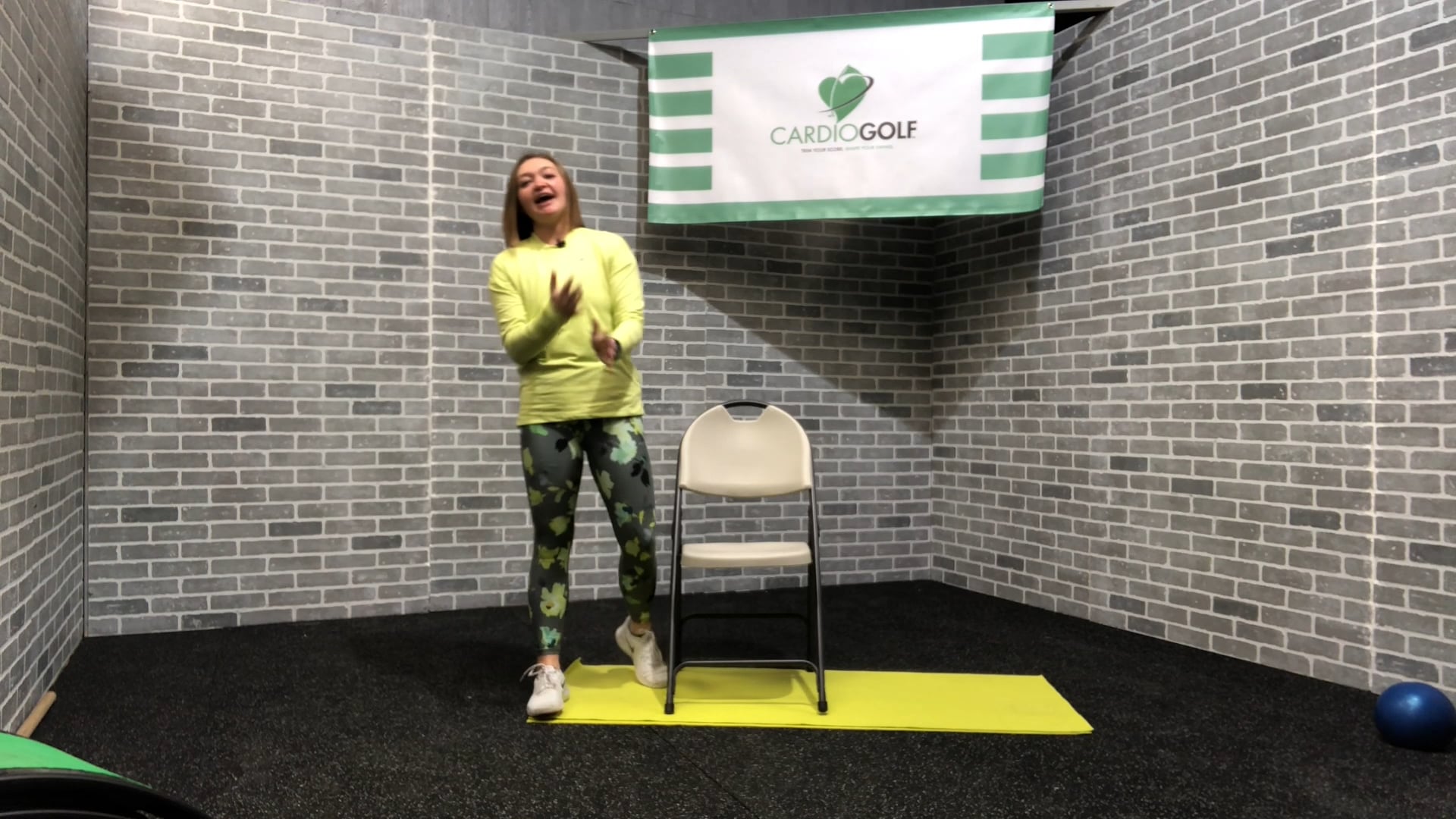 17:17 minute No Impact Chair Workout Featuring Britni Gielow