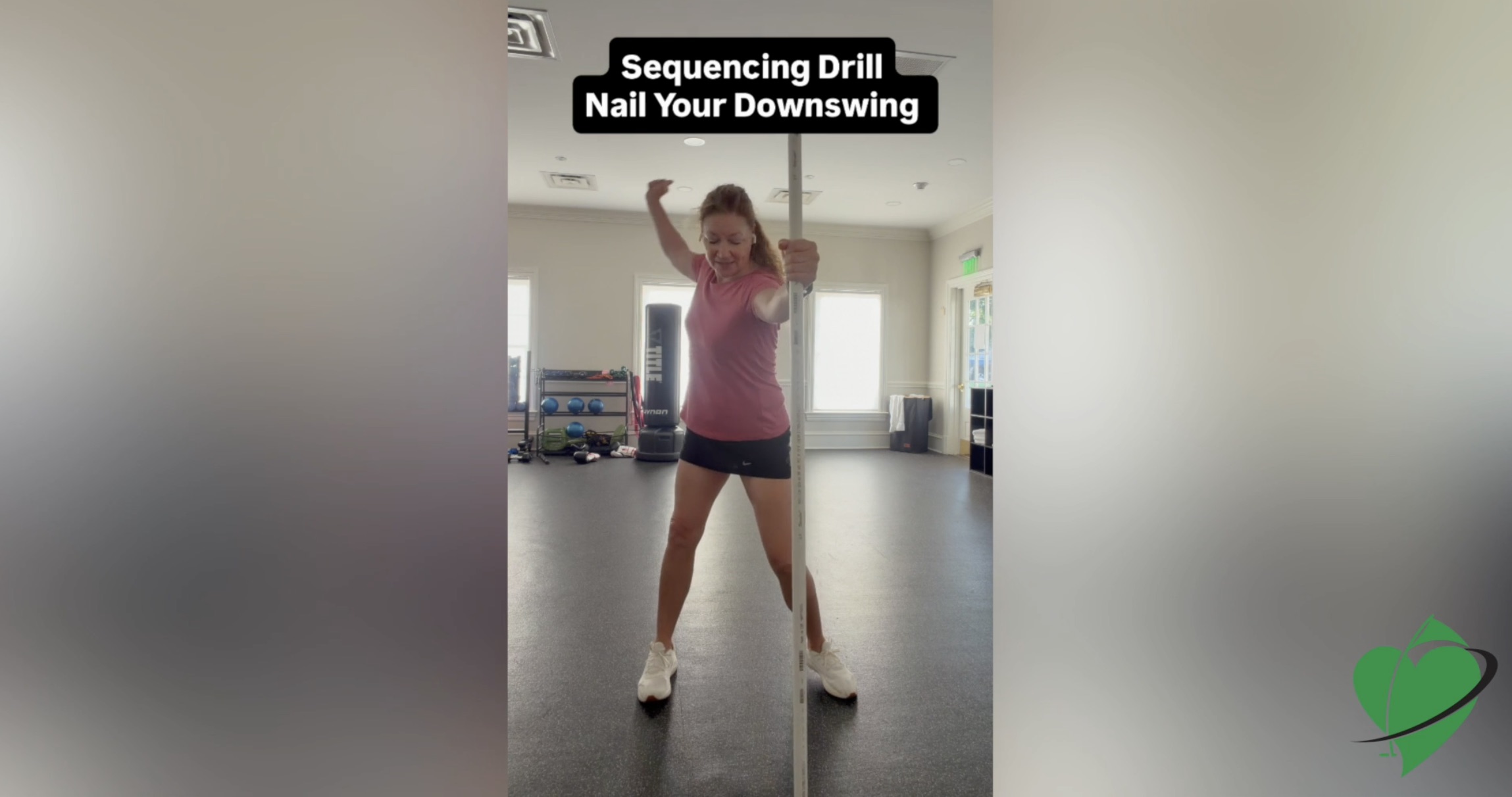 CardioGolf® Daily Dose-Nail Your Downswing