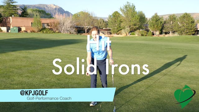 1-min Drill to Hit Solid Irons off a ...