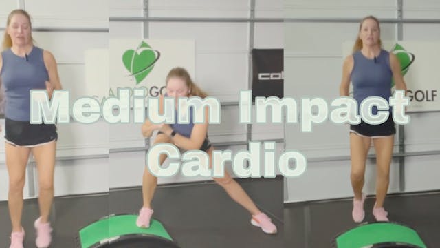 10-min Medium Impact Cardio for Golf ...