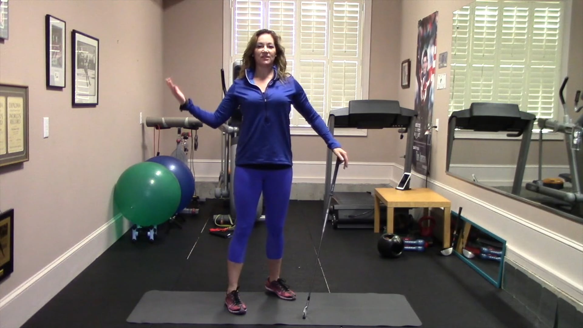 1:14 min-Chest, Shoulder and Back Stretch