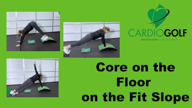 11:30-min Core on the Floor on the Fit Slope (058)