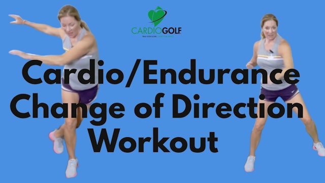 10-min Cardio/Endurance-Change of Direction Workout (040)
