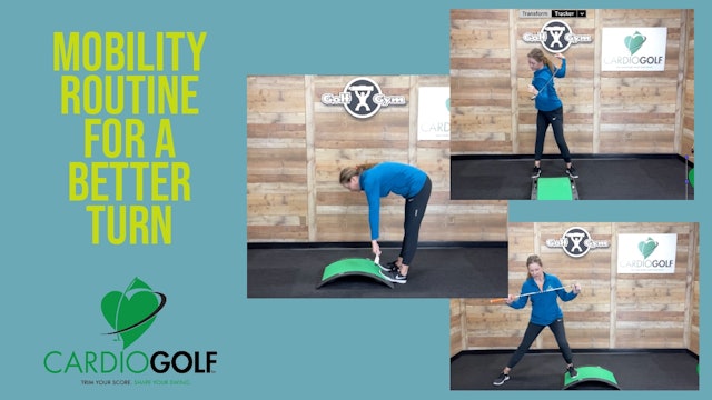 10:20-min Mobility Routine for a Better Turn with the CardioGolf™ Slope