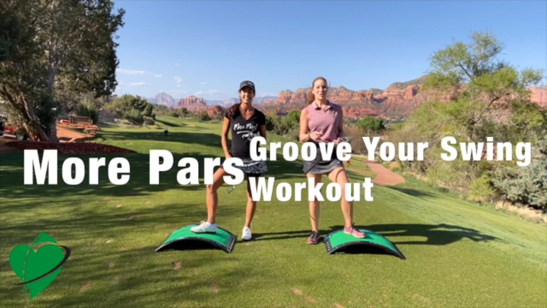 35-min CardioGolf™ More Pars Groove Your Swing Workout-No Music