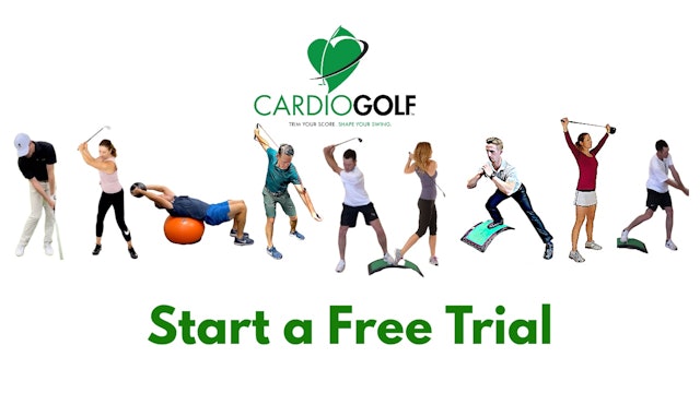 Start a CardioGolf™ Online Studio Free Trial