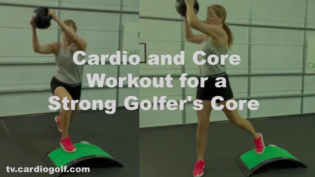9-mim Cardio and Core Workout for a Strong Golfer's Core (041)