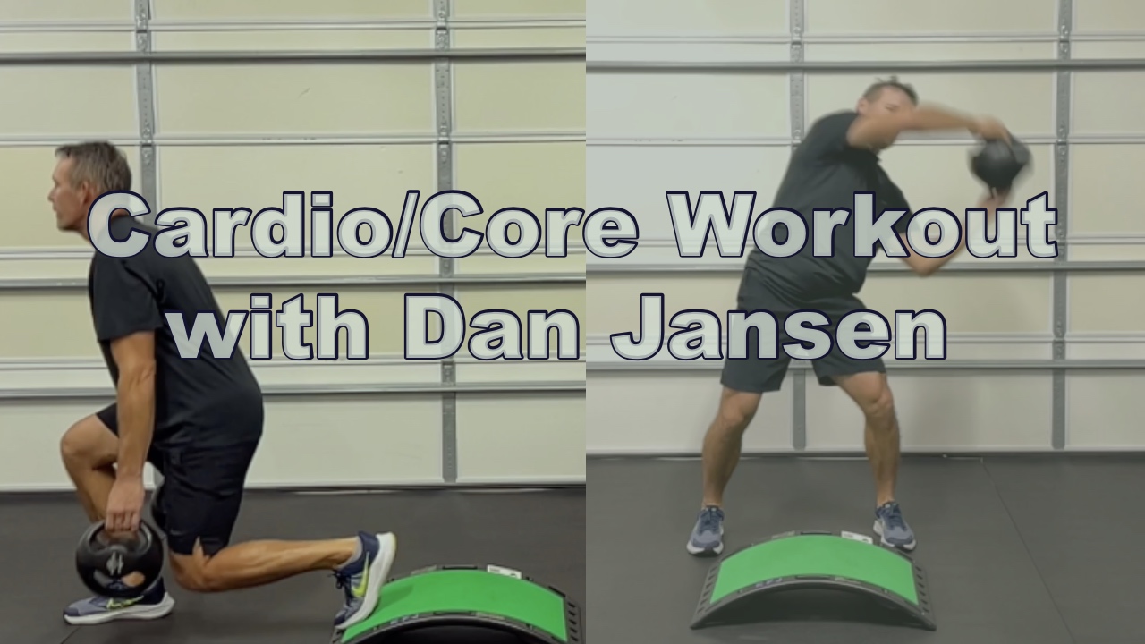  10-min Cardio/Core Workout with Dan Jansen 