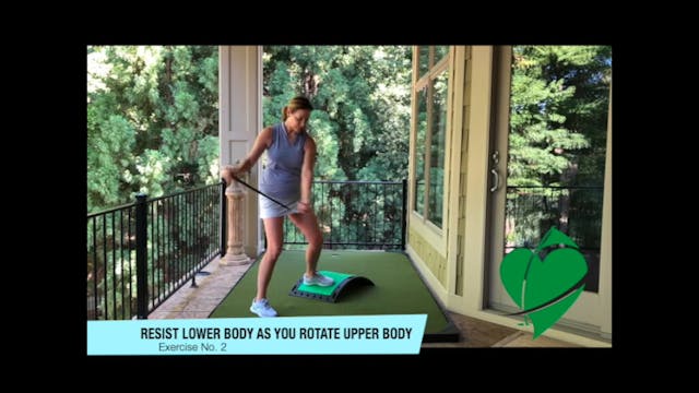 8-minute Golf and Flow Workout