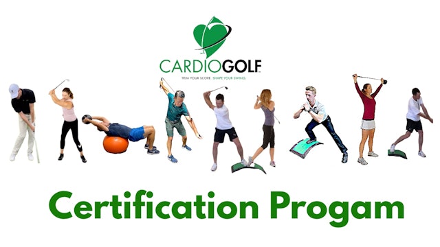 CardioGolf™ Certification Program