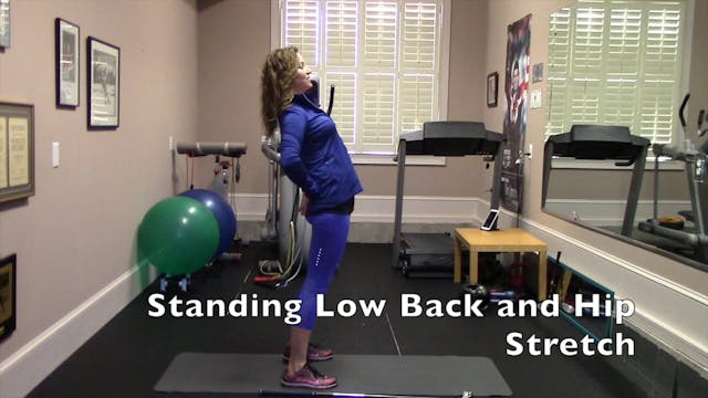 1-minute  Standing Low Back and Hip S...