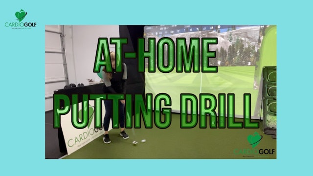 2:50 min At-Home Putting Drill with an Empty Sleeve of Balls