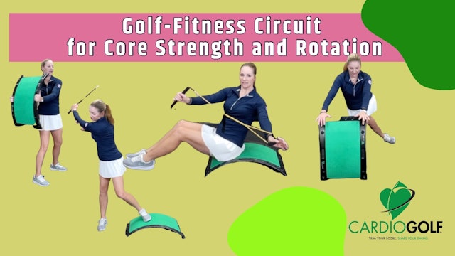 40-min Golf-Fitness Circuit for Core Strength and Rotation (014)