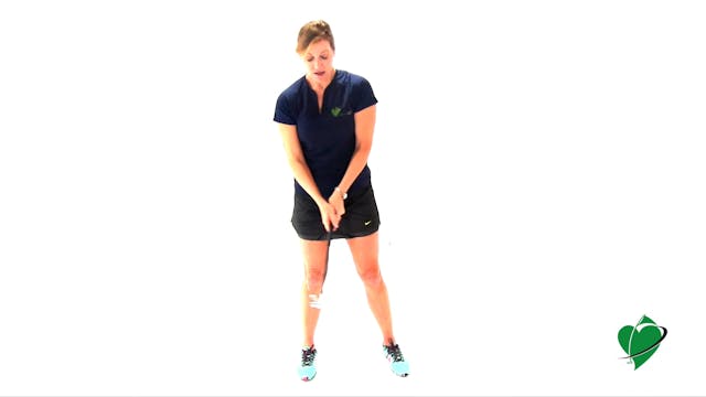 1-min CardioGolf Swing Position No. 2