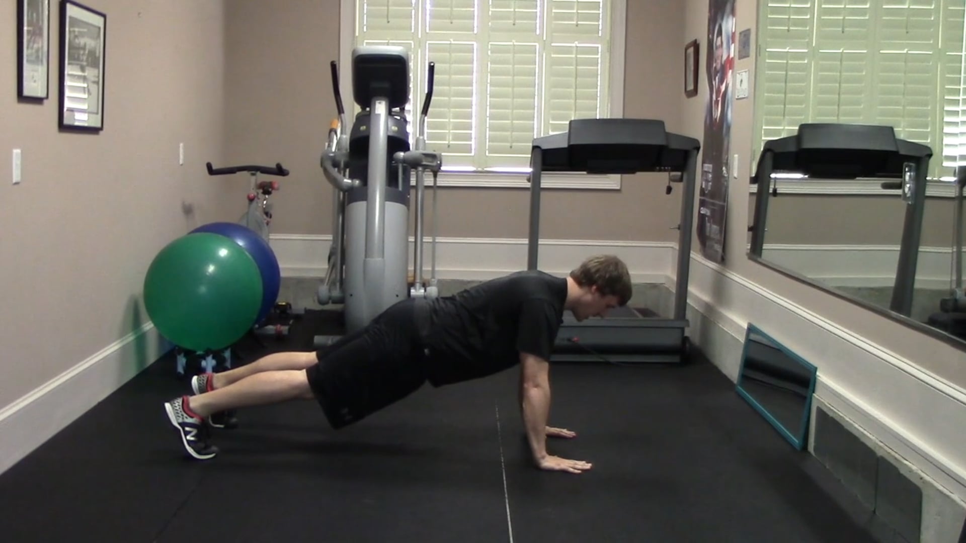 1.2 minute Push-Up Exercise