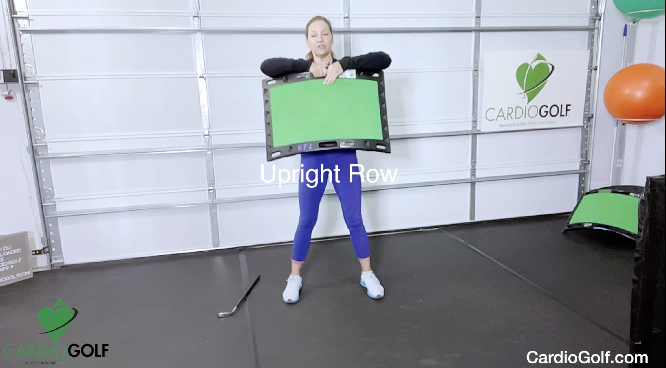 2-min CardioGolf® Groove-Upright Row