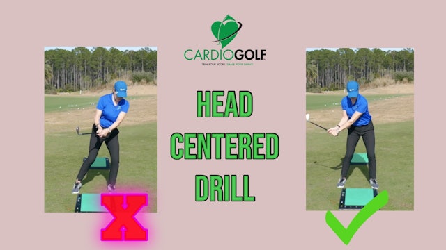 2:22 min CardioGolf® Drill-Keep Your Head Centered Drill