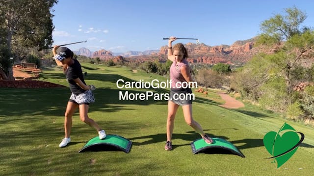 CardioGolf More Pars Workout Preview 