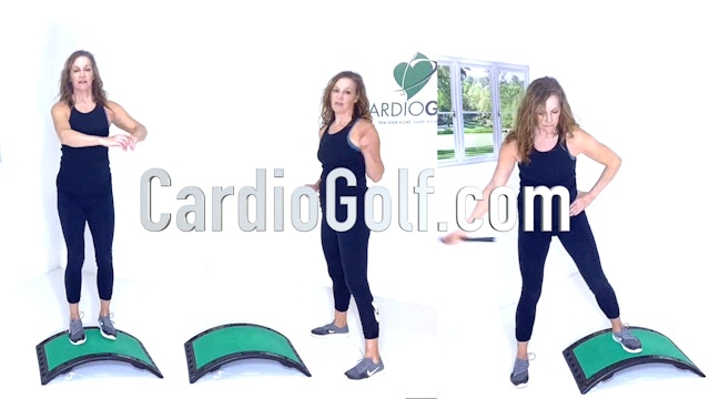  CardioGolf™-Cardio Blast and Swing Routine