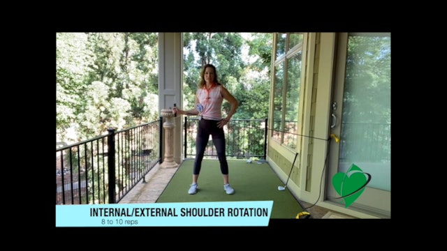 15-min CardioGolf™/GolfGym® PowerBandz Shoulder Workout (06)