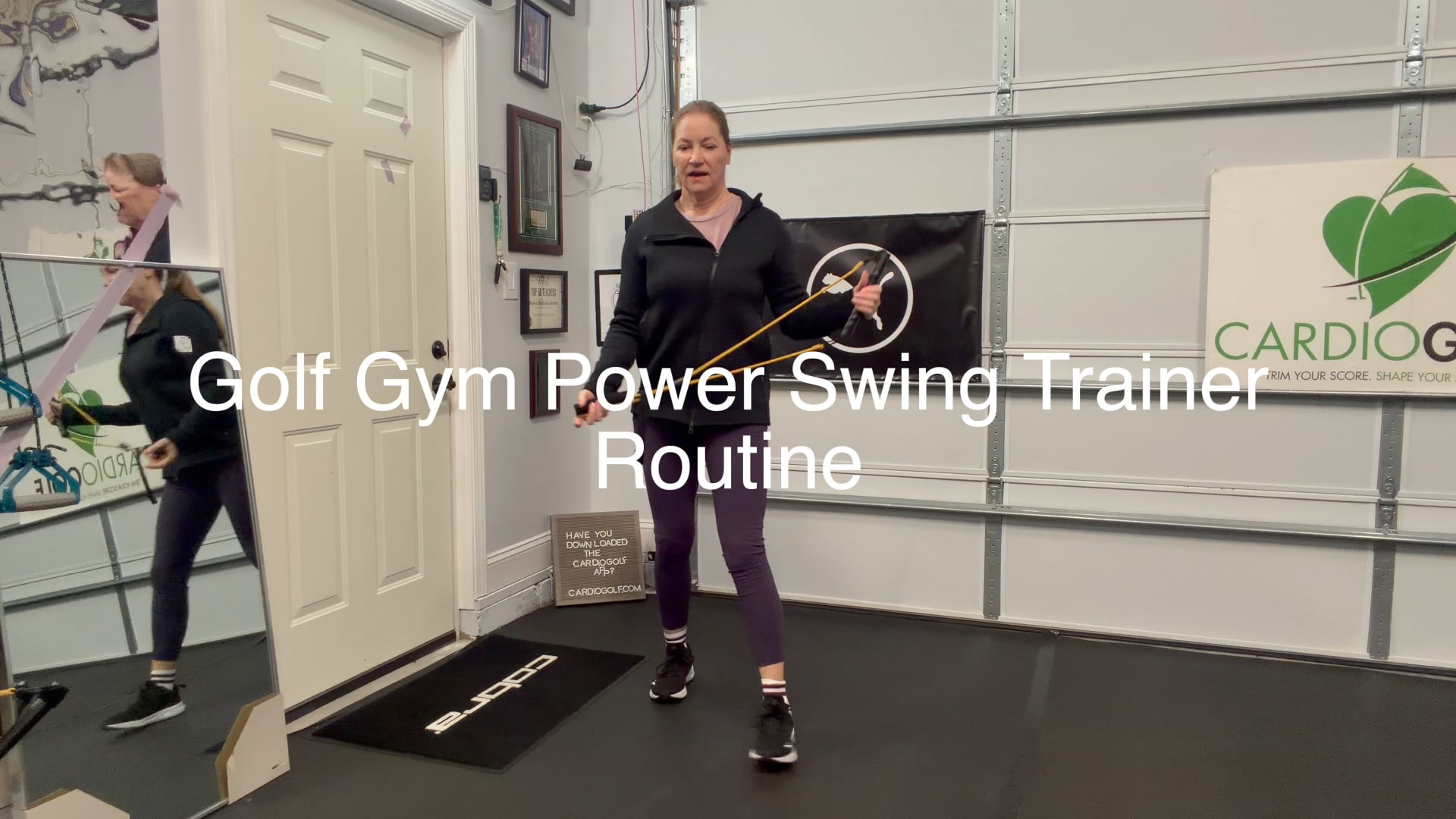 13-min Create a Golf Fitness Gym at Home with the GolfGym® PowerSwing Trainer