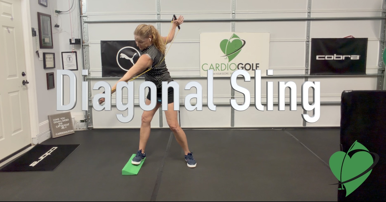 1-min Diagonal Sling Exercise
