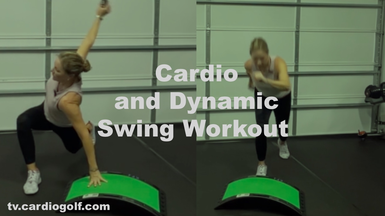 10-min Cardio and Dynamic Swing Workout on Fit Slope (042)