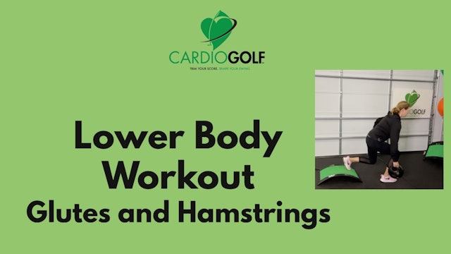 10-min Lower Body Workout-Hamstring and Glute Focus (062)