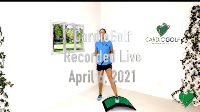 45-min CardioGolf Recorded Live-Groov...