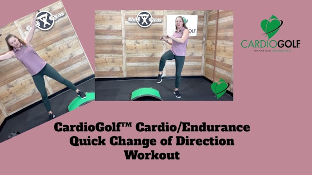 8:45 min Cardio and Endurance Quick Change of Direction Workout 