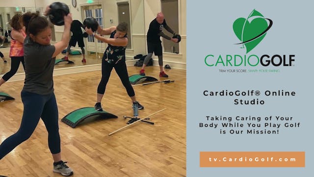 CardioGolf® Online Studio-Improve Faster