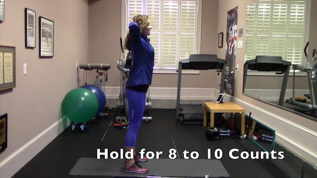 1-minute Standing Chest Stretch