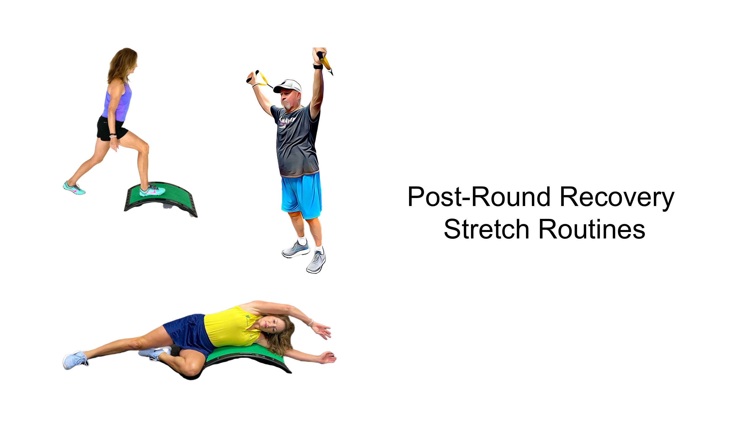 PostRound Recovery Stretch Routines CardioGolf™ TV