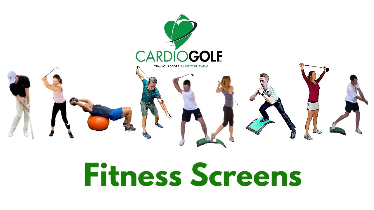 CardioGolf™ Fitness Screens